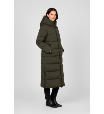 ECOALF para mujer. MCWGAJKARAND0987W25-701 Abrigo Aranda kaki (XS), Casual, Verde, Poliéster Reciclado, Sostenible