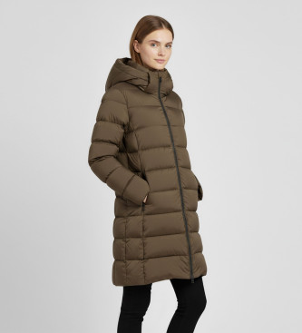 ECOALF para mujer. MCWGAJKCRONU0987W25-288 Abrigo Cronulla marrón (M), Casual, Poliéster Reciclado, Sostenible