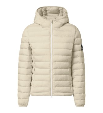 ECOALF para mujer. MCWGAJKATLAN0987S25-223 Abrigo Atlanticalf beige (XL), Casual, Poliamida, Sostenible