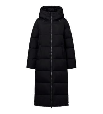 ECOALF para mujer. MCWGAJKBINAI0987W24-319 Abrigo Binaia Negro (M), Casual, Poliéster Reciclado, Sostenible