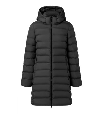 ECOALF para mujer. MCWGAJKCRONU0987W24-319 Abrigo Cronulla Negro (XS), Casual, Poliéster Reciclado, Sostenible