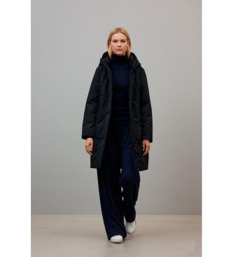 ECOALF para mujer. MCWGAJKGLAMO0255W24-319 Abrigo Glamour negro (XS), Casual, Manga larga, Poliéster Reciclado, Sostenible