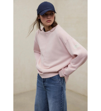 ECOALF para mujer. MCWGASTANKAR0856S26-668 Sudadera Ankara rosa (M), Casual, Algodón Orgánico, Sostenible