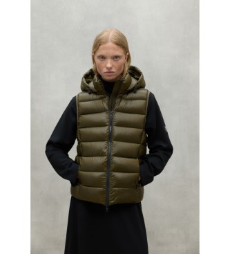 ECOALF para mujer. MCWGAVEAORAK0165W24-135 Chaleco Aoraki verde (S), Casual, Sostenible, Nylon reciclado