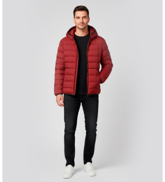 ECOALF para hombre. MCMGAJKASPEN0987W25-654 Chaqueta Aspen rojo (M), Casual, Poliéster Reciclado, Sostenible