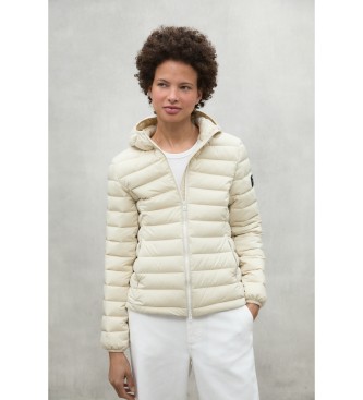 ECOALF para mujer. MCWGAJKATLAN0987S25-223 Chaqueta Atlantic blanco (XL), Casual, Poliamida, Sostenible