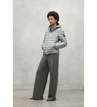 ECOALF para mujer. MCWGAJKATLAN0987S25-579 Chaqueta Atlantic gris (M), Casual, Poliamida, Sostenible