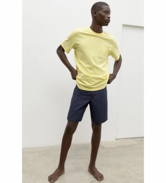 ECOALFvoor mannen. GASSBALIS0278MS23-161 Balialf zwemkleding marine (34), Casual, Strandkleding, Duurzaam, Gerecycled nylon, Marineblauw