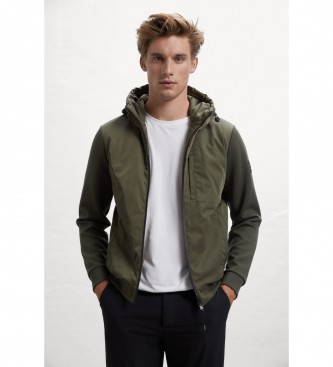 ECOALF para hombre. GASTBENGA0390MW23-700 Sudadera Benga verde (L), Casual, Manga larga, Poliéster Reciclado, Sostenible, ECOALF outlet 2024