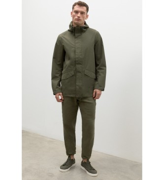 ECOALF para hombre. GAJKCACHI0049MS23-128 Chubasquero Cachialf verde (XL), Casual, Manga larga, Poliéster Reciclado, Sostenible, ECOALF outl