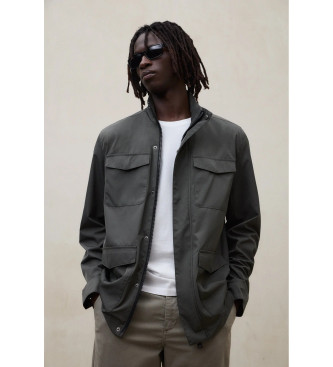 ECOALF para hombre. MCMGAJKAELLO0027S26-424 Chaqueta Aello verde (L), Casual, Poliéster Reciclado, Sostenible