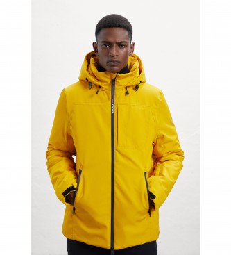 ECOALF para hombre. GAJKAKTUA0016MW23-529 Chaqueta Aktua amarillo (XXL), Casual, Manga larga, Poliéster Reciclado, Sostenible, ECOALF outlet