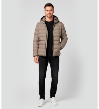 ECOALF para hombre. MCMGAJKASPEN0987W25-357 Chaqueta Aspen gris (S), Casual, Poliéster Reciclado, Sostenible