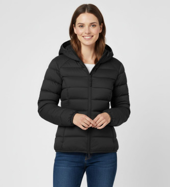 ECOALF para mujer. MCWGAJKASPEN0987W25-319 Chaqueta Aspen negro (S), Casual, Poliéster Reciclado, Sostenible