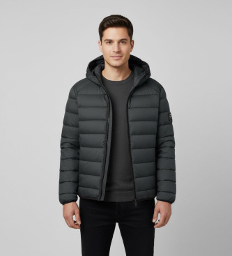 ECOALF para hombre. MCMGAJKASPEN0987W24-319 Chaqueta Aspenalf negro (XXL), Casual, Manga larga, Poliéster Reciclado, Sostenible