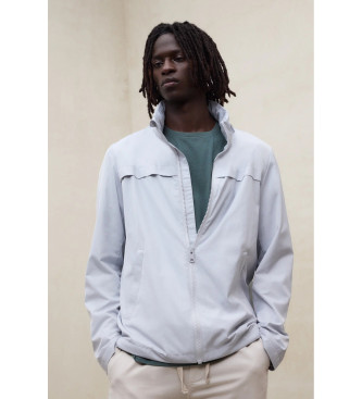 ECOALF para hombre. MCMGAJKBENI00027S26-301 Chaqueta Beni gris (XL), Casual, Poliéster Reciclado, Sostenible