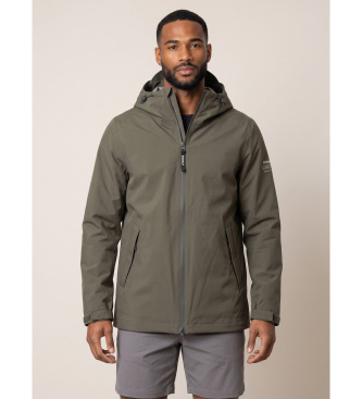 ECOALF - Chaqueta Diluvio verde oliva