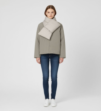 ECOALF para mujer. MCWGAJKGERES0406W25-357 Chaqueta Geres beige (M), Casual, Poliamida, Sostenible