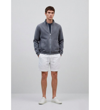 ECOALF para hombre. MCMGAHYGUSH00303S26-303 Chaqueta Gus Hybrid gris oscuro (L), Casual, Algodón Orgánico, Sostenible