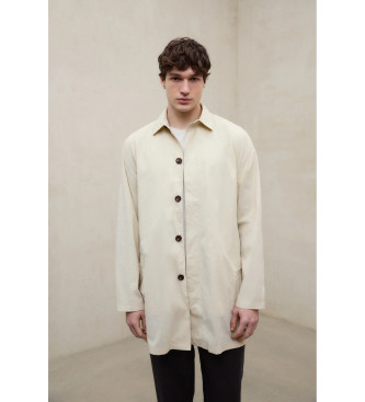 ECOALF para hombre. MCMGAJKVESTA0428S26-241 Chaqueta Vestal beige (XL), Casual, Poliamida