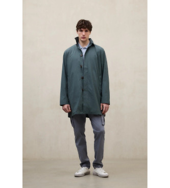 ECOALF para hombre. MCMGAJKVESTA0428S26-125 Chaqueta Vestal verde (L), Casual, Poliamida