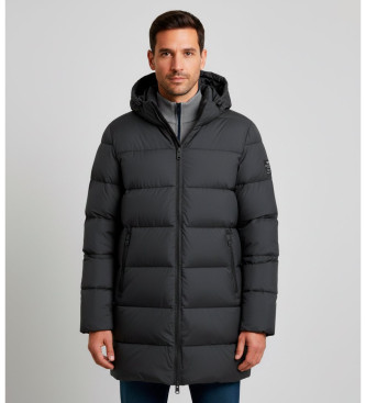 ECOALF para hombre. MCMGAJKVINTA0162W25-318 Chaqueta Vintage negro (XXL), Casual, Poliéster Reciclado, Sostenible