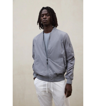 ECOALF para hombre. MCMGAJKWALE00428S26-579 Chaqueta Wale gris (M), Casual, Poliamida, Sostenible