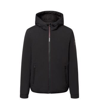 ECOALF para hombre. MCMGAJKCARTE0050W24-319 Chaqueta Cartes negro (M), Casual, Manga larga, Poliéster Reciclado, Sostenible