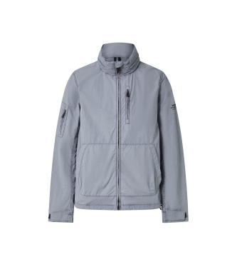 ECOALF para hombre. MCMGAJKRIGI00072S24-303 Chaqueta Rigi azul (XXL), Casual, Manga larga, Sostenible, Nylon reciclado