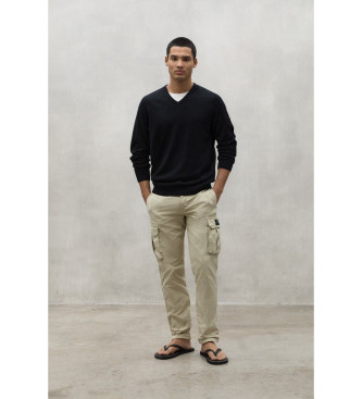 ECOALF para hombre. MCMGAPAETHI00754S24-055 Pantalón cargo Ethic beige (31), Casual, Algodón Orgánico, Sostenible, ECOALF outlet 2024.