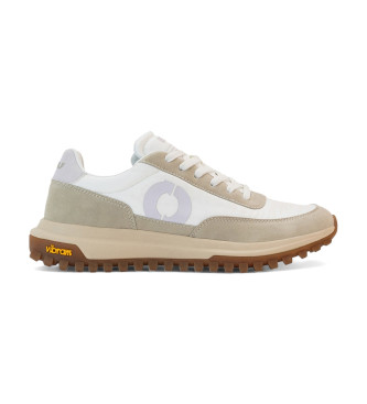 ECOALF para mujer. MCWSHSNFEROE0446W24-918 Zapatillas Feroe blanco, beige (39), Plano, 1 a 3cm, Cordones, Casual, ECOALF outlet 2024.