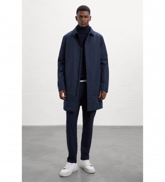 ECOALF para hombre. GAJKABADI0049MW23-161 Gabardina Abadia marino (M), Casual, Manga larga, Poliéster Reciclado, Sostenible, ECOALF outlet 2