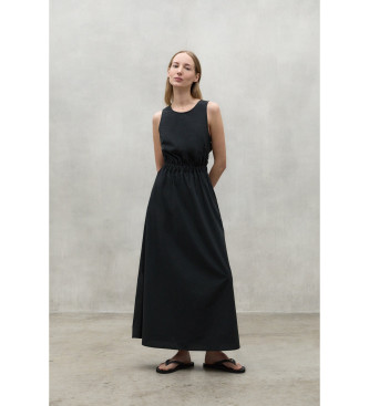 ECOALF para mujer. MCWGADRGALEN0349S24-319 Vestido Galena negro (L), Casual, Sin mangas / Tirantes, Lyocell, Sostenible, ECOALF outlet 2024.