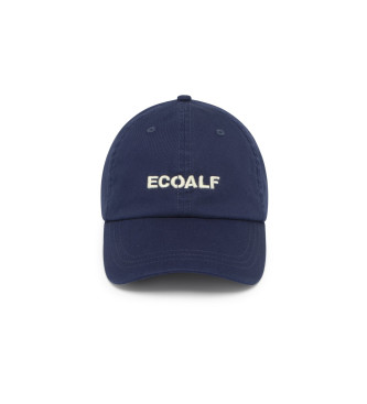 ECOALF unisex. MCUACCAECOAL0460S26-161 Keps med blå logotyp (OSFA), Casual, Ekologisk bomull, Hållbar