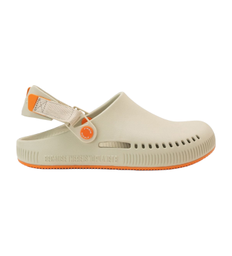 ECOALF para mujer. MCWSHSAJAVAA0466S24-987 Zuecos Java taupe (39), Beige, Plano, Ninguno, Casual, Sostenible, ECOALF outlet 2024.