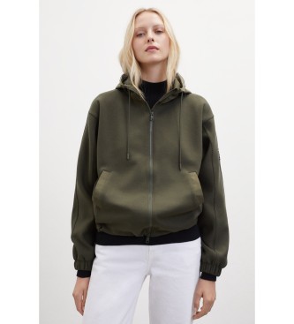 ECOALF para mujer. GASTKAMET0390WW23-700 Sudadera Kamet verde (XL), Casual, Manga larga, Algodón Orgánico, Sostenible, ECOALF outlet 2024.