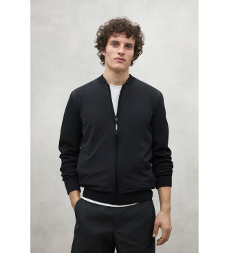 ECOALF para hombre. MCMGAKNKOBUS0568S25-319 Chaqueta Kobus negro (XXL), Casual, Poliéster Reciclado, Sostenible