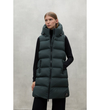 ECOALF para mujer. MCWGAVEMANLI0987W24-506 Chaleco Manlie verde oscuro (M), Casual, Poliéster Reciclado, Sostenible
