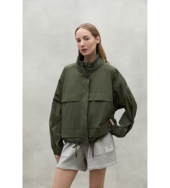 ECOALF für Damen. MCWGAJKMERRI0073S24-102 Merrick Jacke grün (M/L), Lässig, Nachhaltig, Recyceltes Nylon
