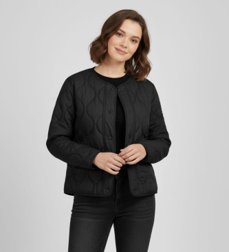 ECOALF para mujer. MCWGAJKMUSA00987W25-319 Chaqueta Musa Onion negro (M), Casual, Poliéster Reciclado, Sostenible
