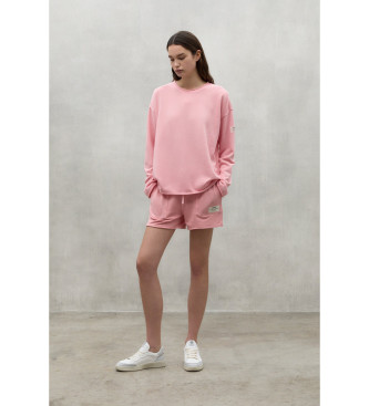 ECOALF para mujer. MCWGAPCNESS00856S24-272 Shorts Ness rosa (S), Casual, Algodón Orgánico, Sostenible, Algodón Reciclado, ECOALF outlet