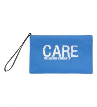 ECOALF para mujer. BATBLUPIC0261WS23-407 Clutch New Lupita azul (OSFA), Casual, Poliéster Reciclado, Sostenible, ECOALF outlet 2024.
