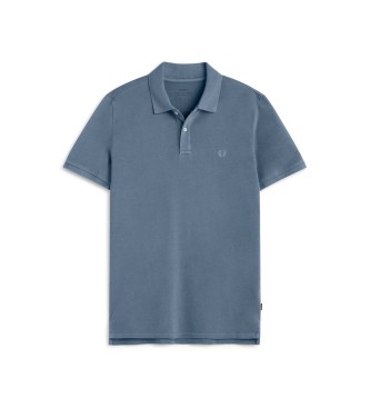 ECOALF para hombre. MCMGAPOTEDAN0838S25-168 Polo Tedan azul (L), Casual, Manga corta, Algodón Orgánico, Sostenible