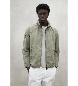 ECOALF para hombre. MCMGAJKRIGI00072S25-102 Chaqueta Rigi verde (M), Casual, Poliamida, Sostenible