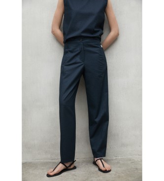 ECOALF para mujer. MCWGAPARIPOL0749S25-161 Pantalón Ripoll marino (34), Casual, Modal, Sostenible