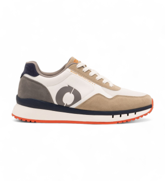 ECOALF para hombre. MCMSHSNSICIS0492S24-918 Zapatillas Sicilia multicolor (41), Beige, Plano, Cordones, Casual, Sostenible