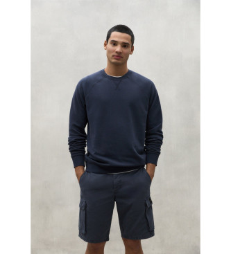 ECOALF para hombre. MCMGASTBERJA0863S24-161 Sudadera Berja marino (S), Casual, Poliéster Reciclado, Sostenible, ECOALF outlet 2024.