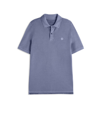 ECOALF para hombre. MCMGAPOTANOB0820S24-142 Polo piqué Tano azul liloso (XXL), Casual, Manga corta, Algodón Orgánico, Sostenible
