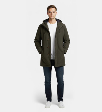 ECOALF para hombre. MCMGAJKTASKA0042W25-076 Abrigo Taska gris (L), Casual, Poliéster Reciclado, Sostenible