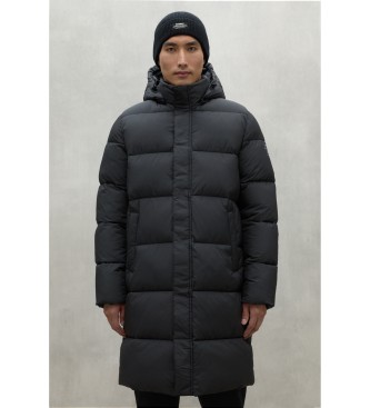 ECOALF para hombre. MCMGAJKVELAN0162W24-318 Abrigo Velan gris oscuro (XL), Negro, Casual, Poliéster Reciclado, Sostenible